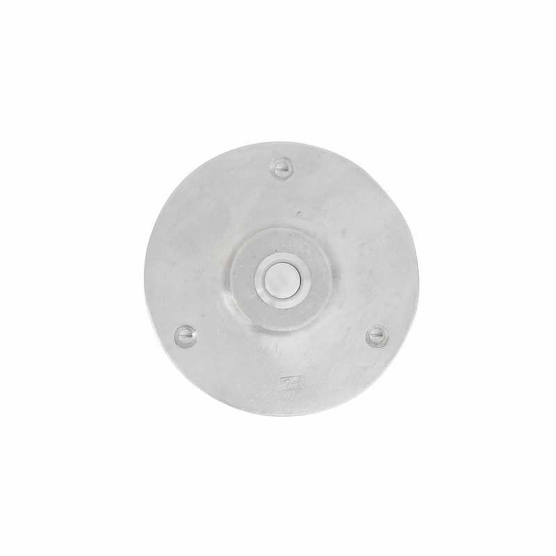 beldrukker mat wit brons