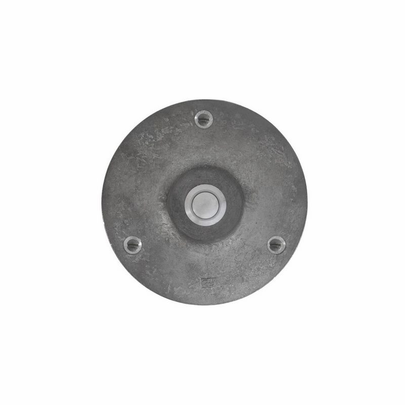 beldrukker ruw metaal