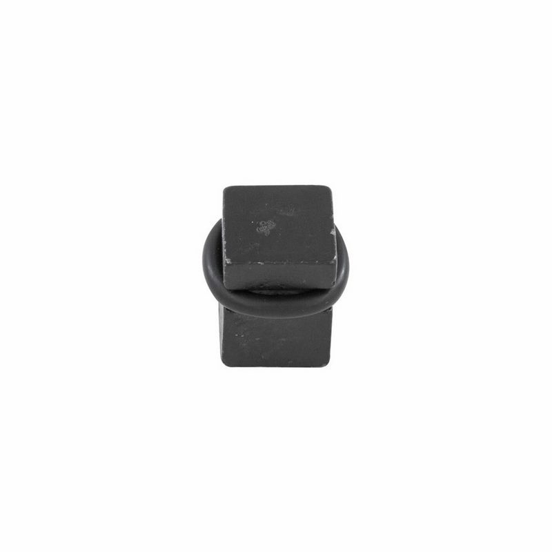 deurstop verouderd ijzer zwart