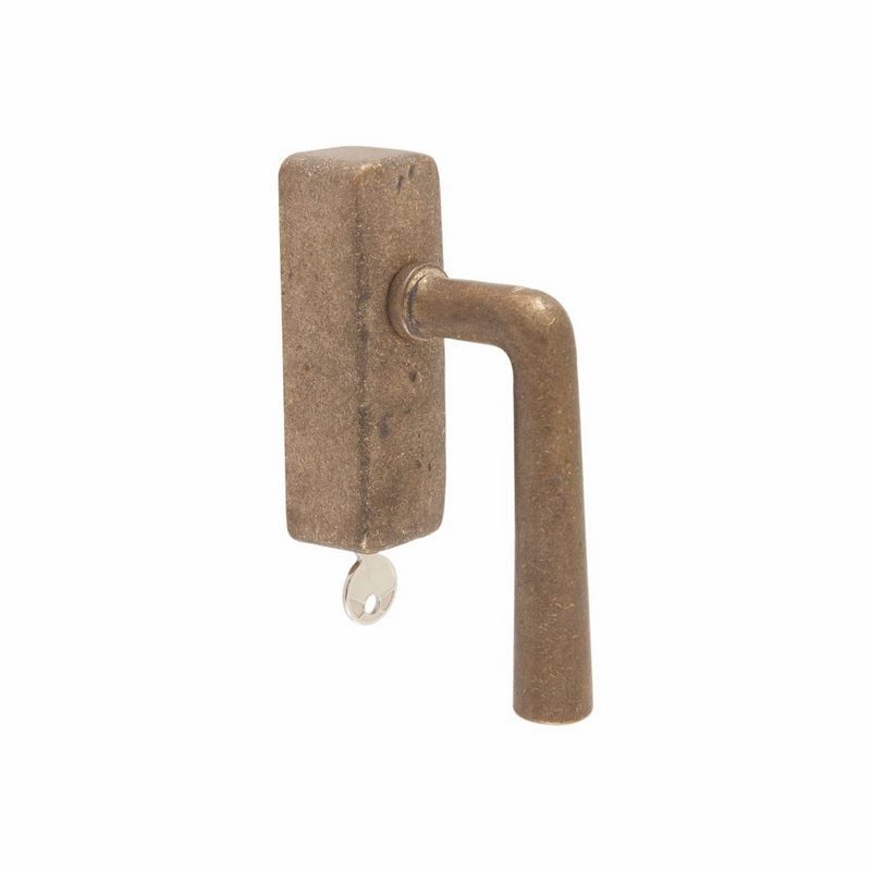 draaikiepkruk ruw brons