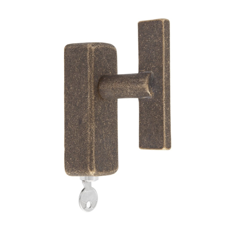 draaikiepkruk ruw brons