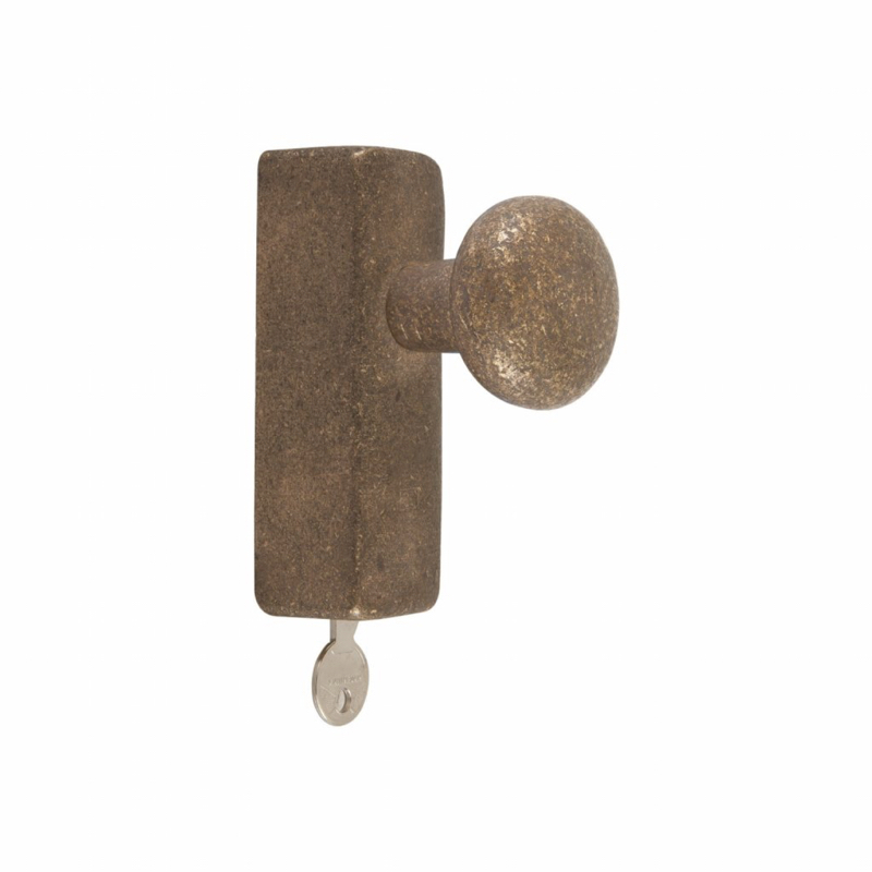 draaikiepkruk ruw brons