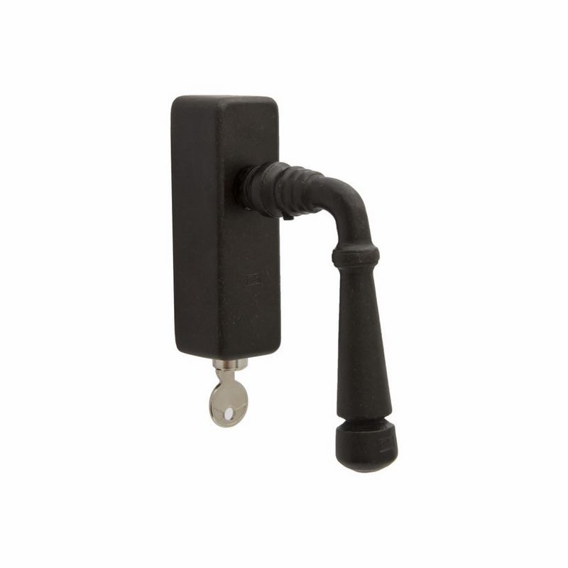 draaikiepkruk verouderd ijzer zwart