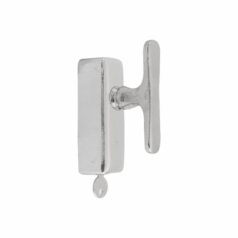 draaikiepkruk wit brons