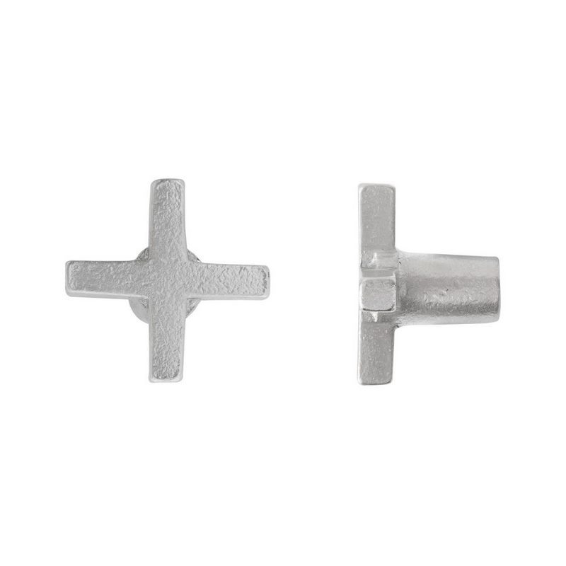 meubelknop mat wit brons