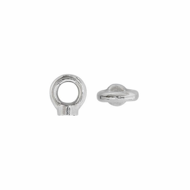 meubelknop wit brons