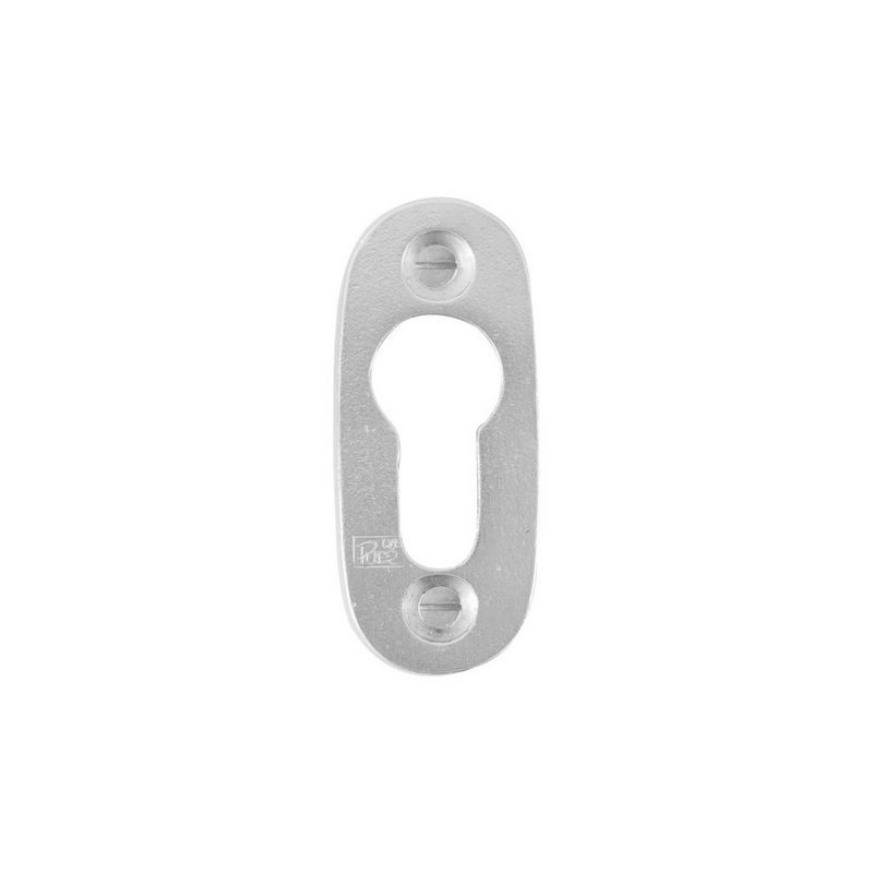 profielcilinderrozet mat wit brons