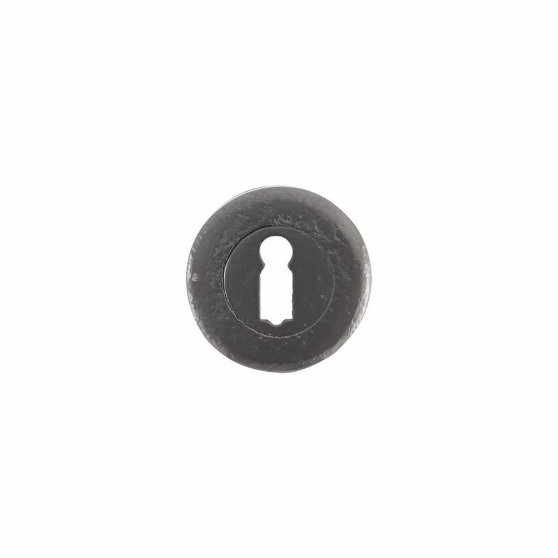 sleutelgatrozet verouderd ijzer zwart