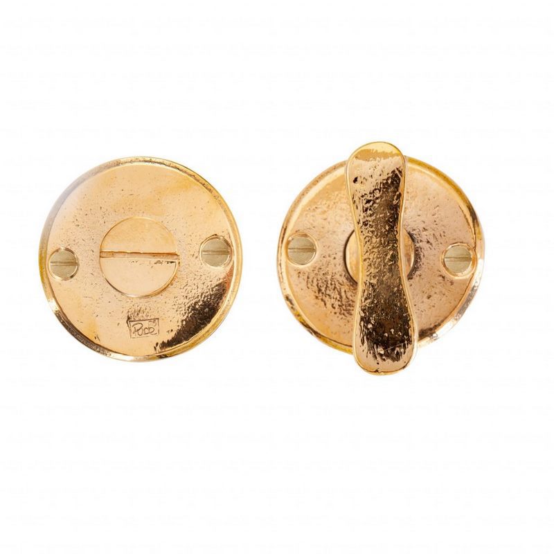 toiletrozet ruw brons gepolijst