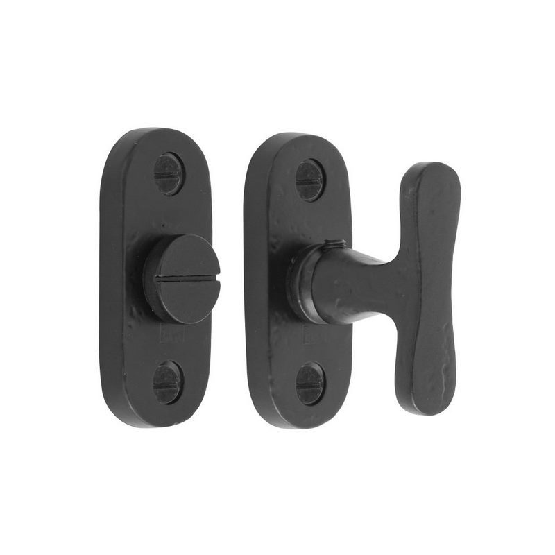 toiletrozet verouderd ijzer zwart