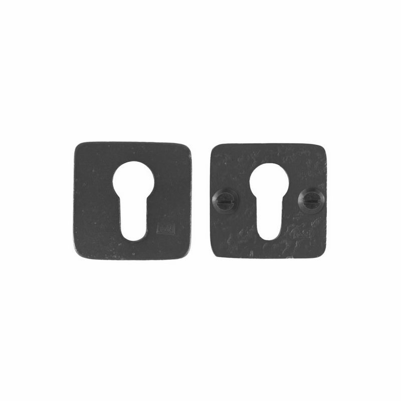 veiligheidsrozet verouderd ijzer zwart