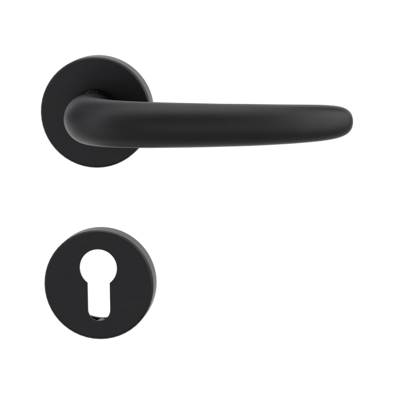 deurkrukgarnituur grafietzwart griffwerk