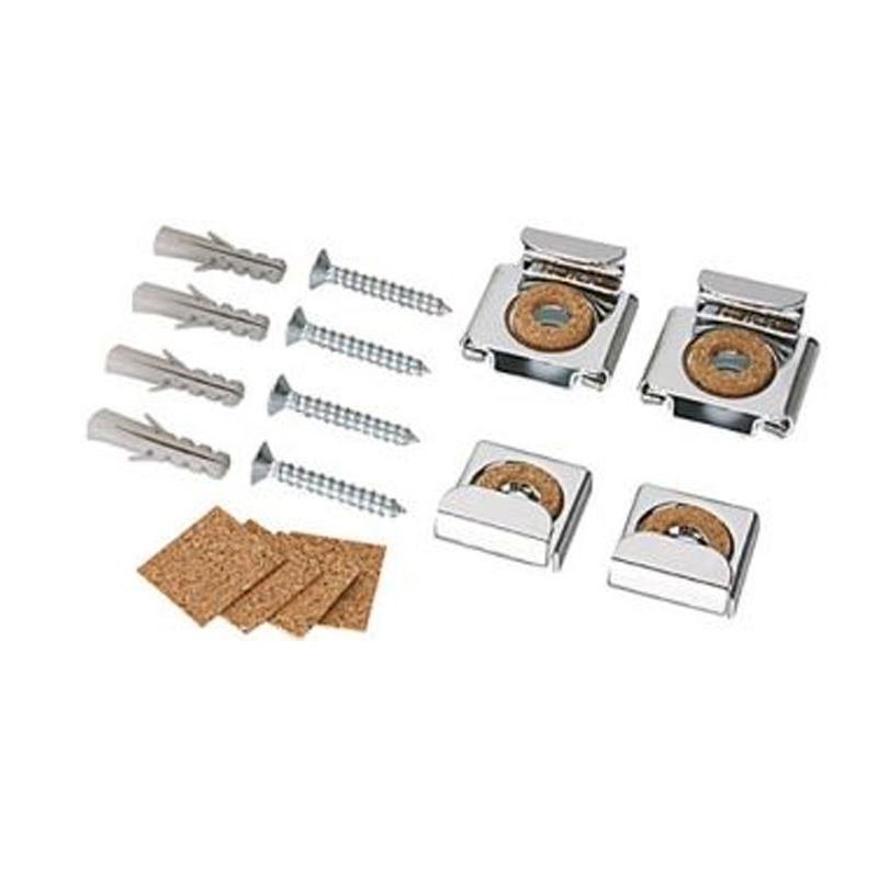 spiegelklemmen chroom