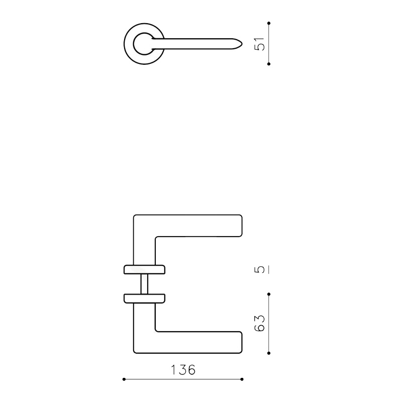 deurkruk nikkel mat titaan pvd-3