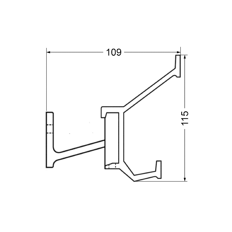 kapstok aluminium f1/eikenhout hermeta-5
