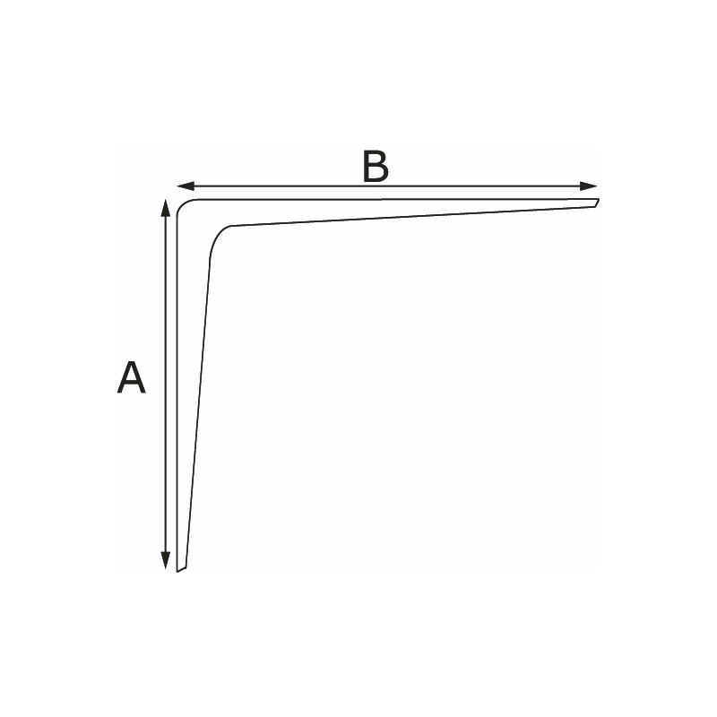 plankdrager aluminium zwart-5