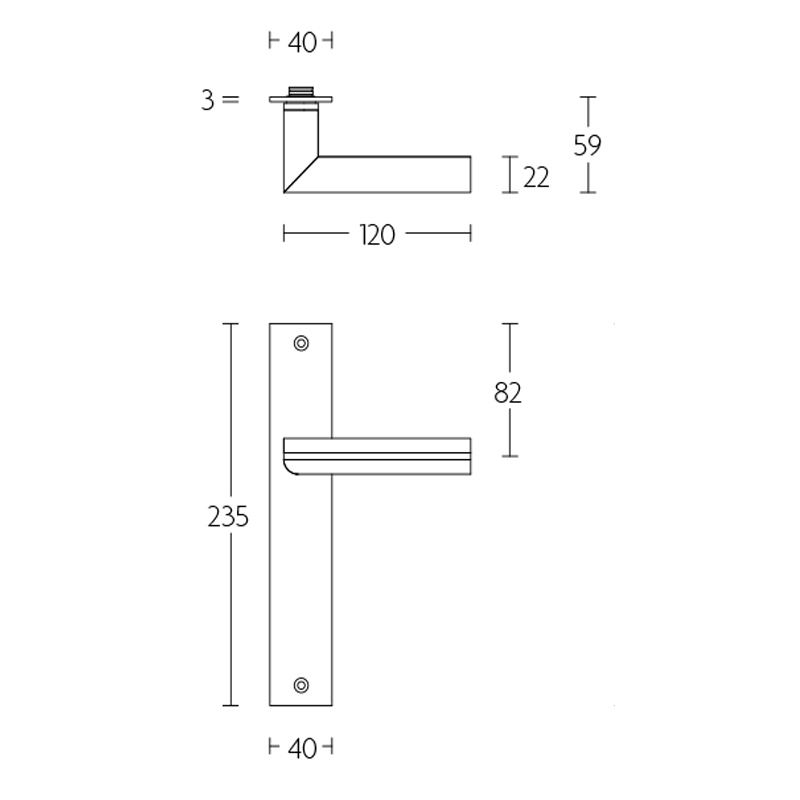 deurkruk rvs/eiken-3
