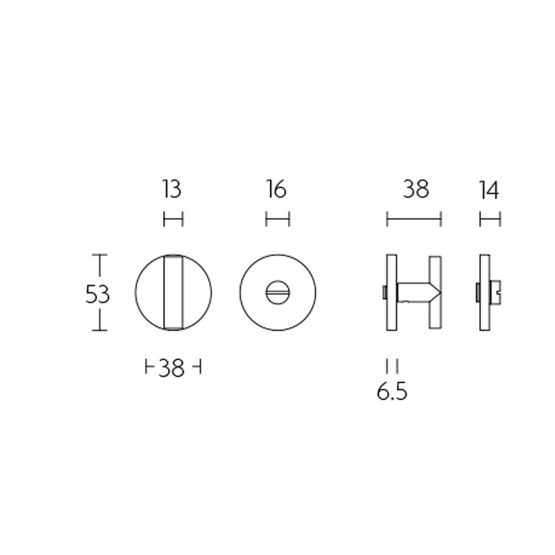 toiletrozet pvd mat zwart-4