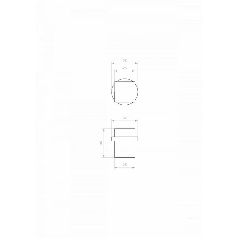 deurstop ruw metaal-3