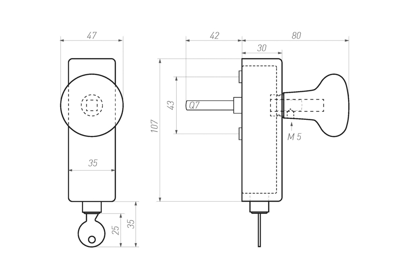 draaikiepkruk ruw metaal-3