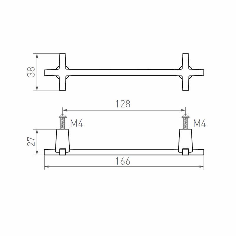 meubelgreep wit brons-3