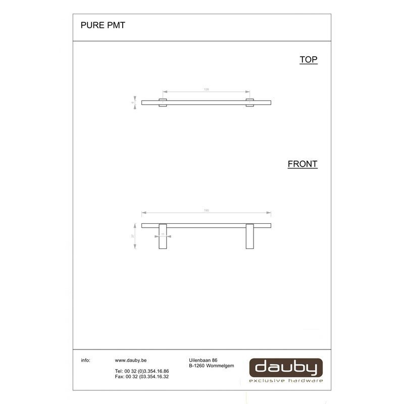 meubelgreep verouderd ijzer zwart-3
