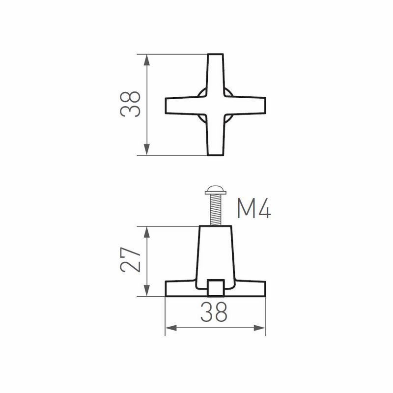 meubelknop wit brons-3
