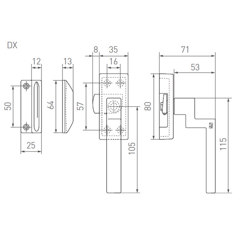 raamboom ruw brons gepolijst-3