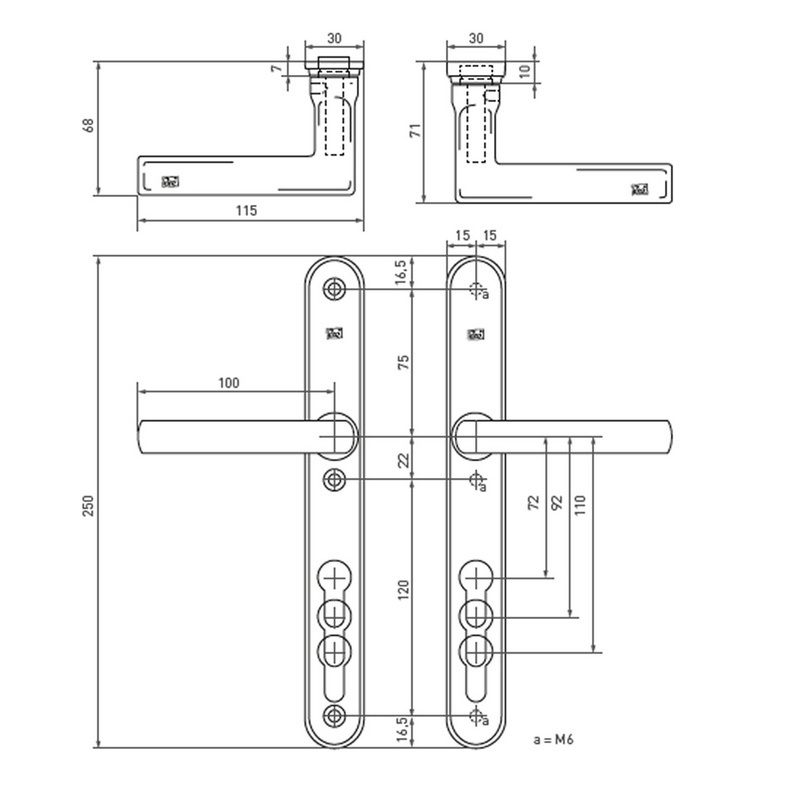 veiligheidsgarnituur ruw brons-3