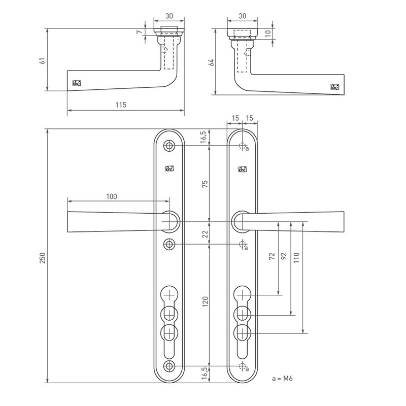 veiligheidsgarnituur ruw brons-3