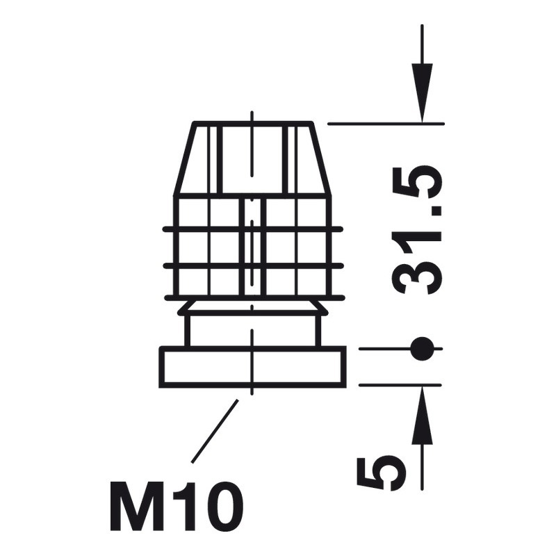 meubelglijder kunststof hafele-3