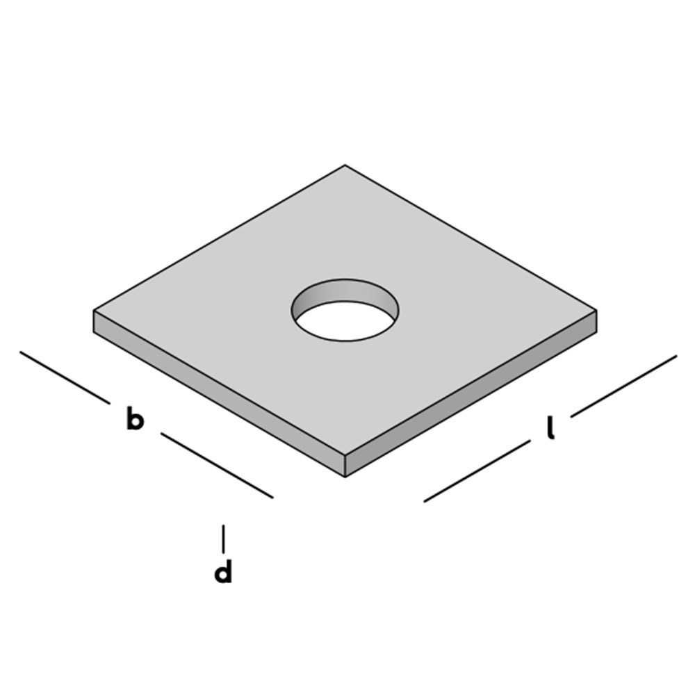 volgplaat vierkant sv-3