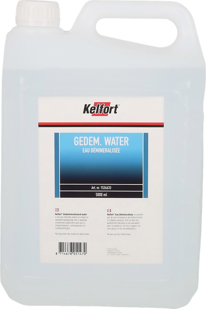 gedemineraliseerd water kelfort