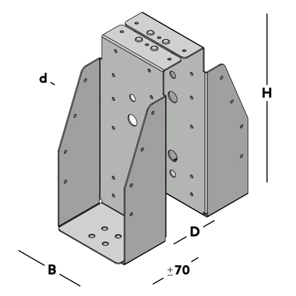 balkdrager gbs dubbel sv-4