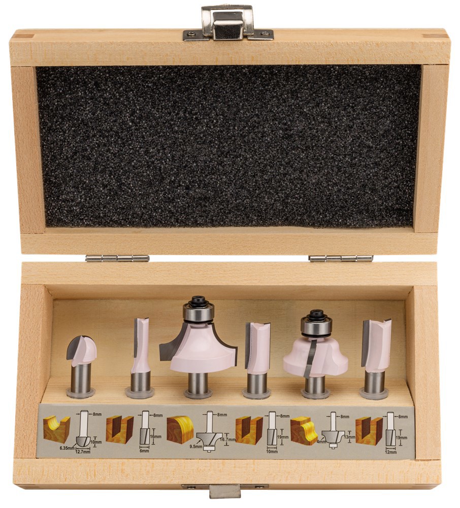 bovenfreesset hardmetaal makita