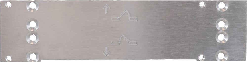 montageplaat zilver oxloc