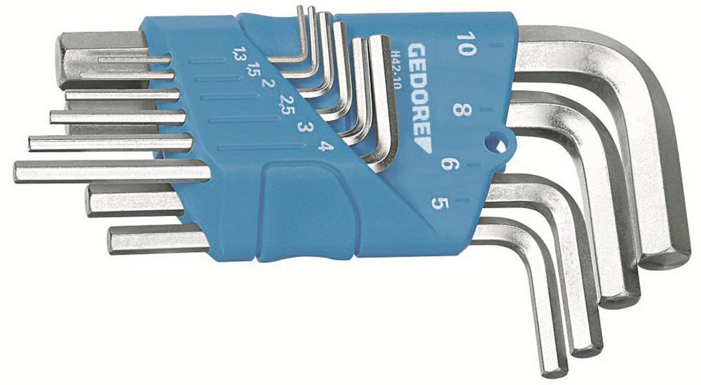 stiftsleutelset gedore