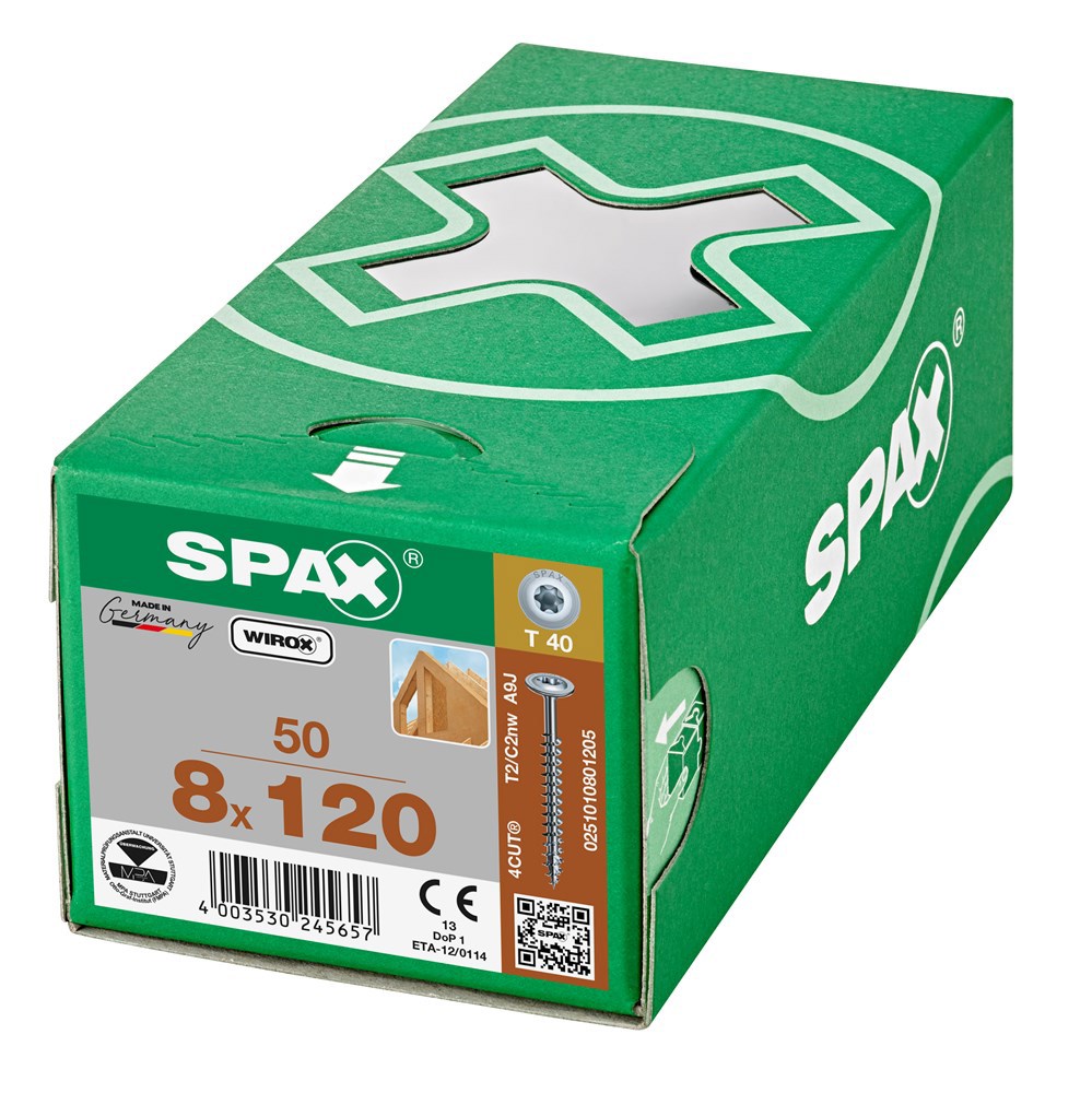 tellerkopschroef wirox spax-6