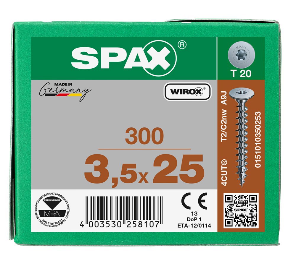 achterwandschroef wirox spax-7