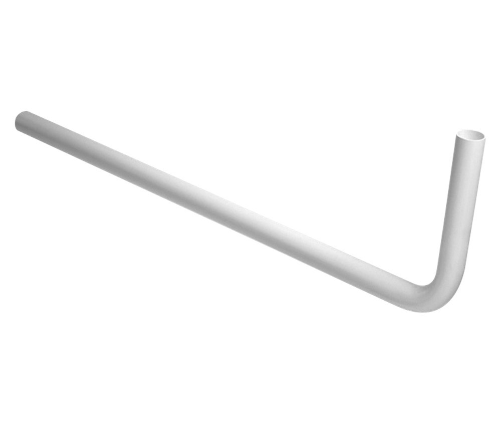 vloerbuis haaks pvc wit bonfix