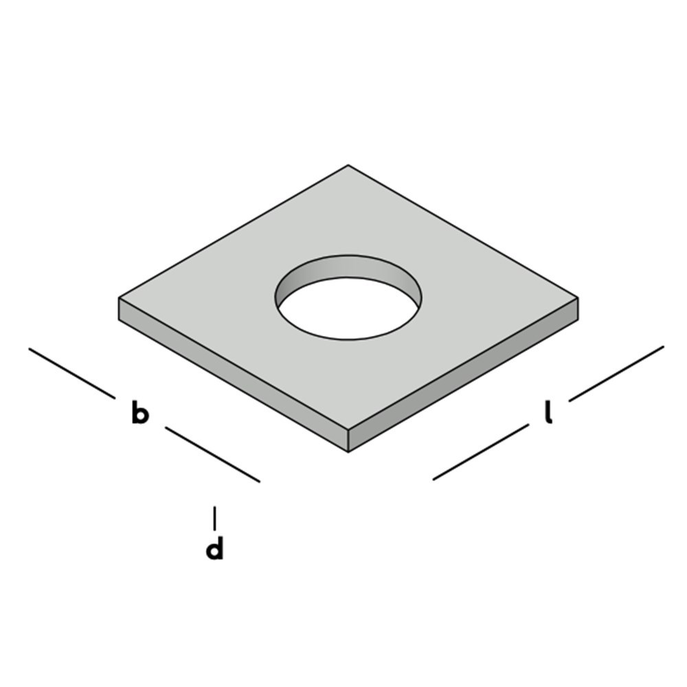 volgplaat vierkant sv-3