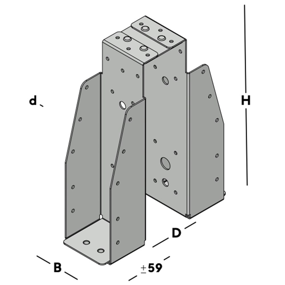 balkdrager gbs dubbel sv-4