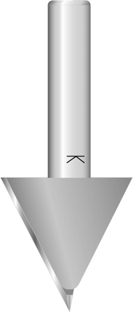 V-groeffrees hardmetaal stehle