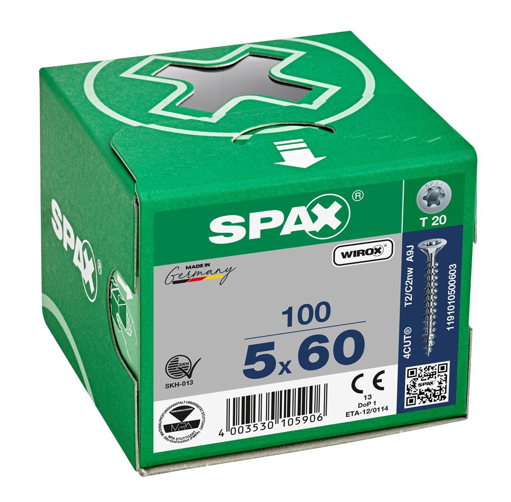 spaanplaatschroef wirox spax-5