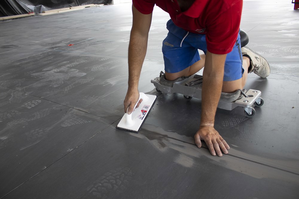 inwasspaan m.rubber anti-slijtlaag rubi-8