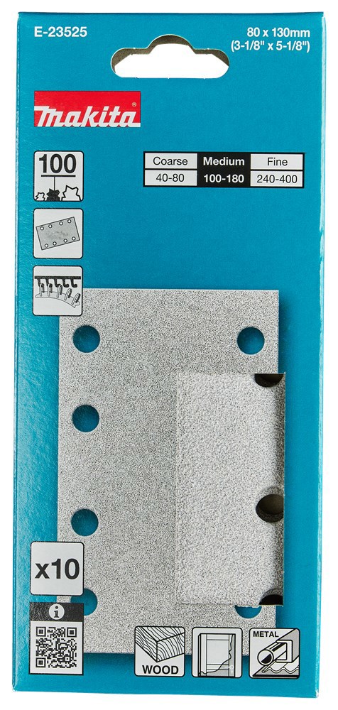 schuurstrook wit velcro makita-7