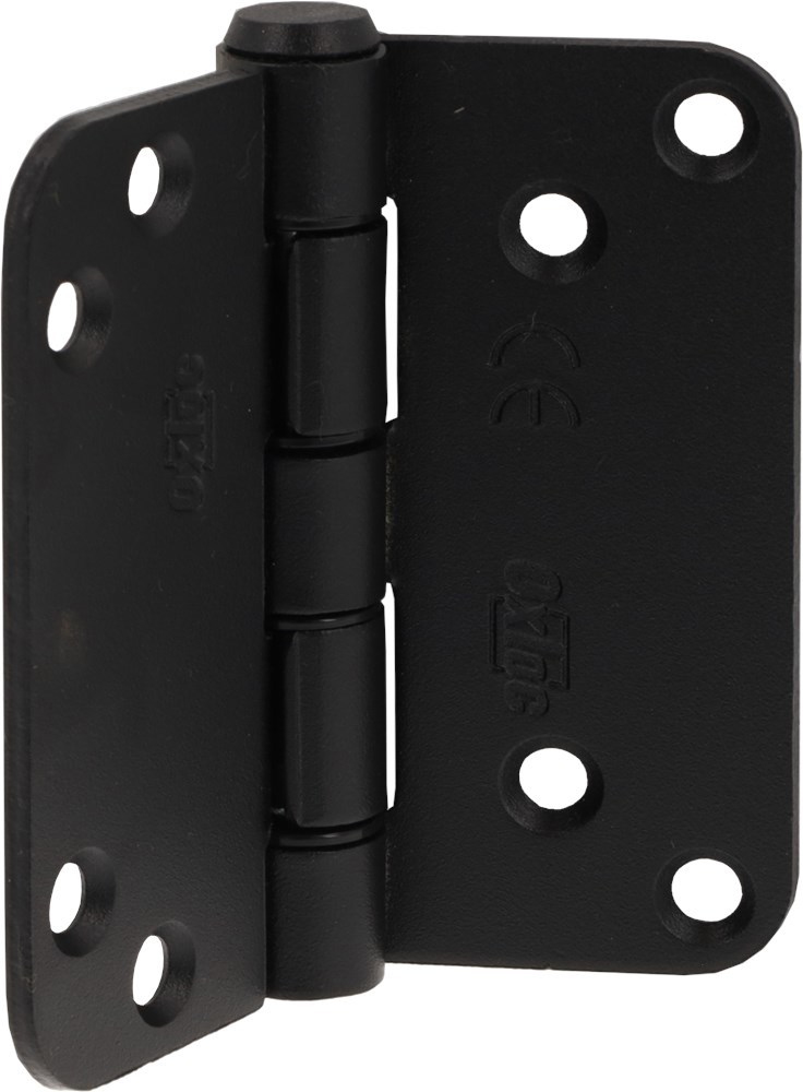 glijlagerscharnier mat zwart oxloc