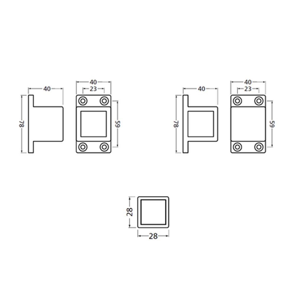 doorvalbeveiliging aluminium wit hermeta-3