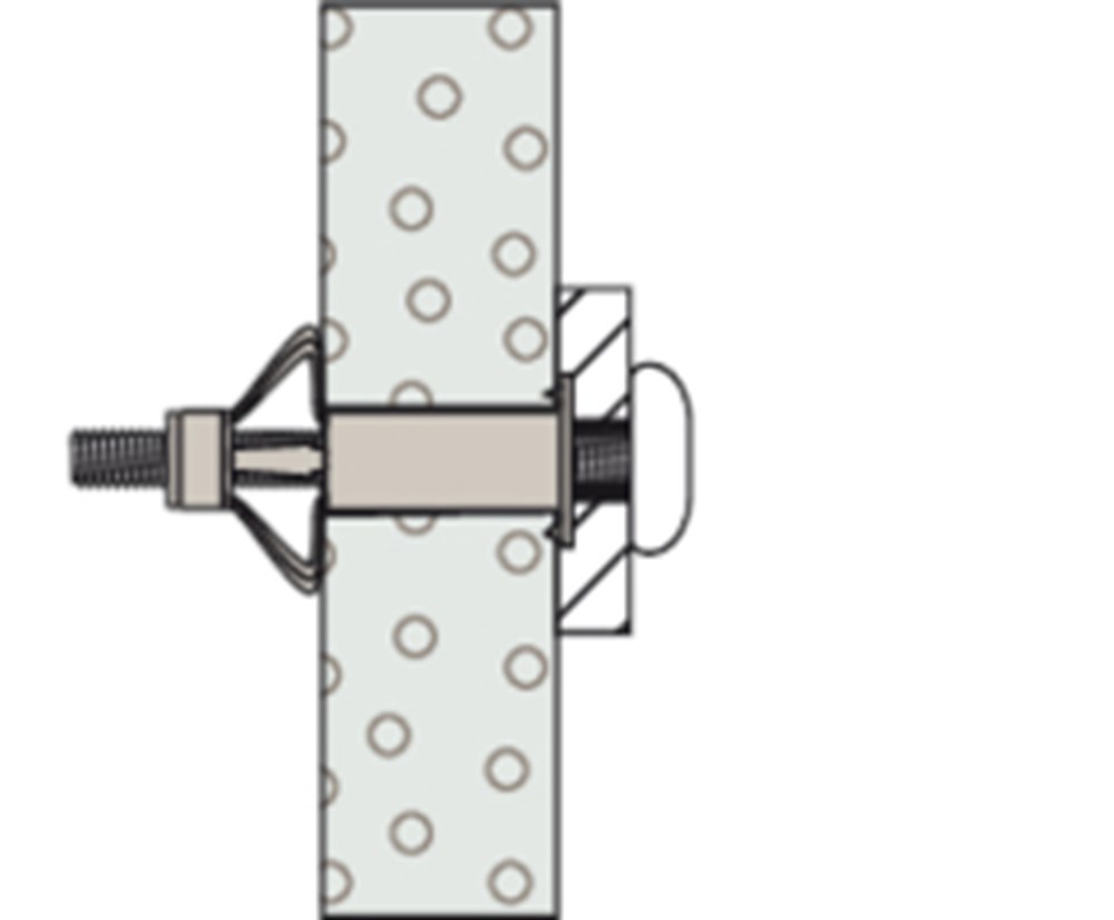 hollewandplug metaal fischer-16