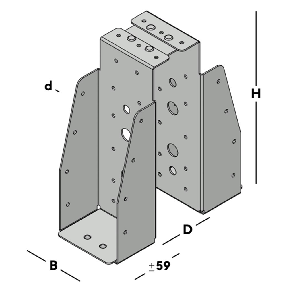 balkdrager gbs dubbel sv-4